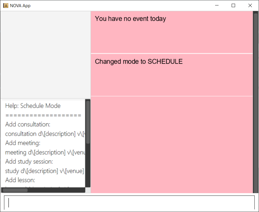 schedule nav