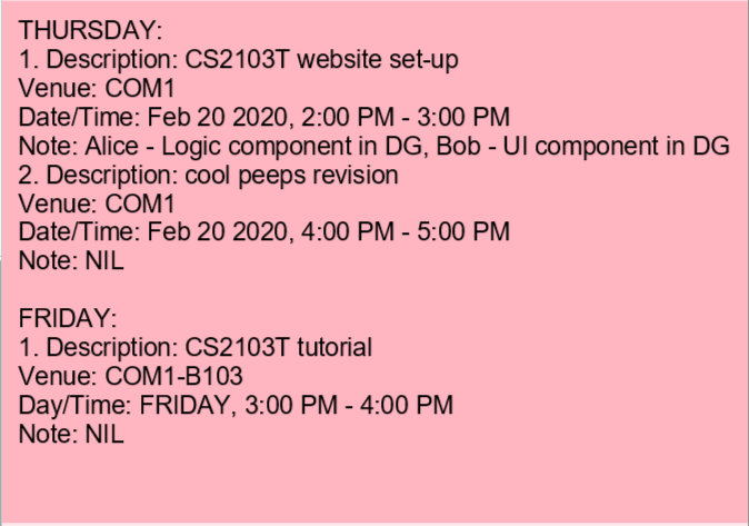 schedule view week